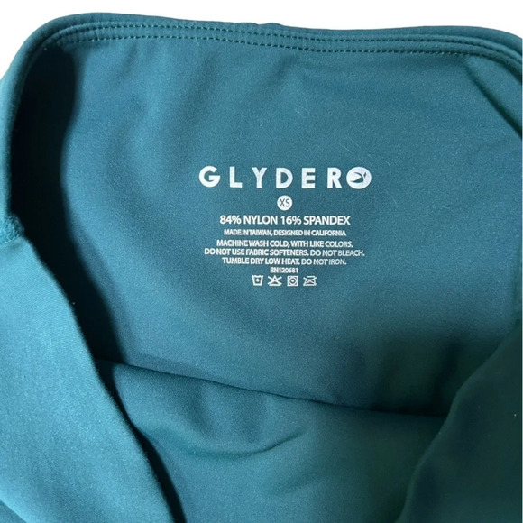 Glyder | High Rise Crop Leggings in green, Size XS - Picture 9 of 9